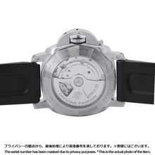 将图像加载到图库查看器中,PANERAI Luminor Marina 1950 3 Days W44mm Stainless Steel Rubber Black DialPAM00312
