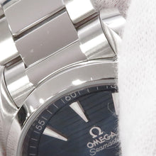将图像加载到图库查看器中,OMEGA Seamaster Aqua Terra 150M Co-Axial W41mm Stainless Steel Blue Dial220.10.41.21.03.004
