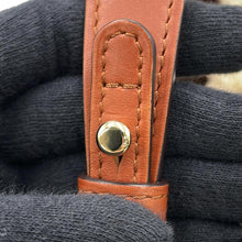 Load image into Gallery viewer, Delvaux Bread Bucket Handbag Brown/BeigeAA0607BRZ0 Leather Shearling Size Mini