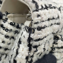 Load image into Gallery viewer, CHANEL Mini Matelasse ChainShoulder White/BlackA69900 Tweed