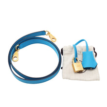 将图像加载到图库查看器中,HERMES Kelly Sellier Blue Frida Epsom Size 25
