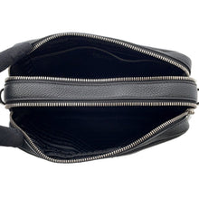 Load image into Gallery viewer, PRADA Vitello Dino Soft Leather Shoulder Bag Black1BH082 Leather