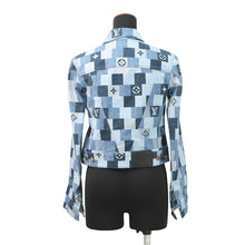 将图像加载到图库查看器中,LOUIS VUITTON Denim Jacket Size 34 Blue Cotton98% Polyurethane2%