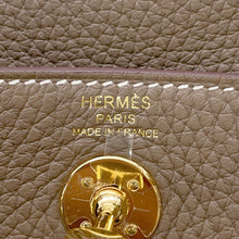 将图像加载到图库查看器中,HERMES Lindy Etoupe Taurillon Clemence Size Mini