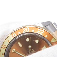 Load image into Gallery viewer, ROLEX GMT MasterII W40mm Stainless Steel K18YG Brown Dial16713
