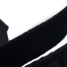 Load image into Gallery viewer, FENDI FF logo strap Black Canvas Leather