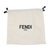 Load image into Gallery viewer, FENDI FF logo strap Black Canvas Leather