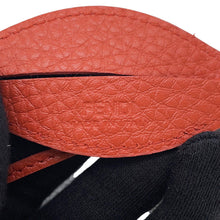 Load image into Gallery viewer, FENDI Snail Bag Charm Orange/Brown Leather