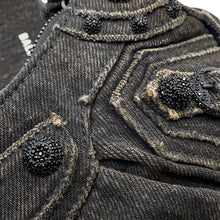 将图像加载到图库查看器中,BALENCIAGA Le Cagoule Shoulder Bag Black671309 Denim Size XS