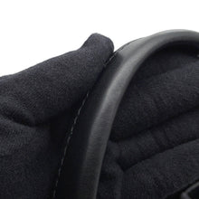 Load image into Gallery viewer, BALENCIAGA Navy Cabas Punching Logo Tote Bag Black339933 Leather Size S