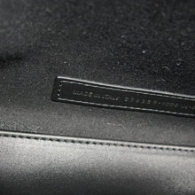 将图像加载到图库查看器中,BALENCIAGA Navy Cabas Punching Logo Tote Bag Black339933 Leather Size S