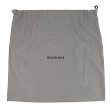 Load image into Gallery viewer, BALENCIAGA Navy Cabas Punching Logo Tote Bag Black339933 Leather Size S
