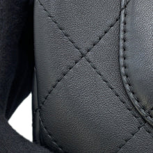 Load image into Gallery viewer, CHANEL Matelasse Bowling 2WAY Handbag Black Calf Leather