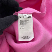Load image into Gallery viewer, BALENCIAGA WFP logo hoodie Size XS Pink570792 Cotton100%