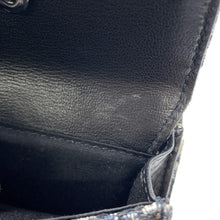 Load image into Gallery viewer, Dior Oblique Compact Wallet Navy20BBC110YSE Canvas/Leather