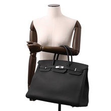 将图像加载到图库查看器中,HERMES Birkin Black Togo Leather Size 40
