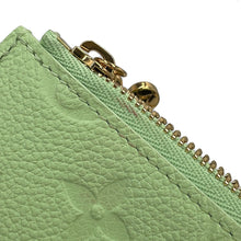 Load image into Gallery viewer, LOUIS VUITTON LV × TM Porte Carte Romy Green TeaM13800 Monogram・Multicolor/Leather