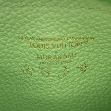 Load image into Gallery viewer, LOUIS VUITTON LV × TM Porte Carte Romy Green TeaM13800 Monogram・Multicolor/Leather