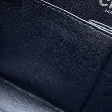 将图像加载到图库查看器中,CHANEL Chocolate Bar Chain Shoulder Bag Navy Denim