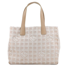 Load image into Gallery viewer, CHANEL New Travel Line Tote Bag BeigeA15991 Nylon Leather Size MM