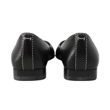 将图像加载到图库查看器中,HERMES Ballet Shoes Liz Black Nappa Leather Size 35