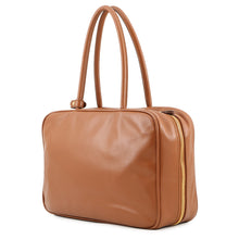 将图像加载到图库查看器中,MIUMIU Bo Bag Cognac5BB117 Leather Size Large