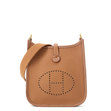 Load image into Gallery viewer, HERMES Evelyne Amazon Long Gold Taurillon Clemence Size TPM