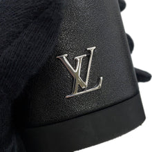 Load image into Gallery viewer, LOUIS VUITTON LV Beaubourg Line EncreBoots Black Leather Shearling Size 38