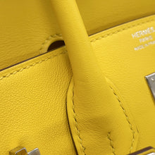 将图像加载到图库查看器中,HERMES Birkin Jaune de Naples Swift Leather Size 25