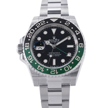 Load image into Gallery viewer, ROLEX GMT MasterⅡ W40mm Stainless Steel Black Dial126720VTNR