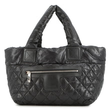 将图像加载到图库查看器中,CHANEL Coco Cocoon Tote Bag BlackA48610 Nylon