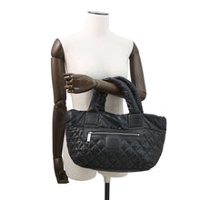 Load image into Gallery viewer, CHANEL Coco Cocoon Tote Bag BlackA48610 Nylon