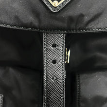 Load image into Gallery viewer, PRADA Medium Re-Nylon Backpack with Pouch Black1BZ811 Nylon Size Medium