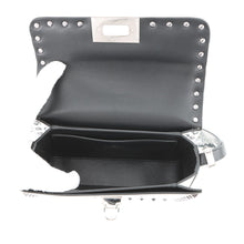 将图像加载到图库查看器中,Valentino Garavani RockStudded Shoulder Bag Silver3W2B0M42QTE Patent Leather