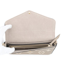 Load image into Gallery viewer, LOUIS VUITTON Felicie Pochette Tourterelle/ClaimM82610 Monogram Empreinte Leather