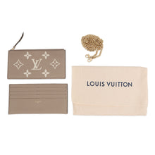 Load image into Gallery viewer, LOUIS VUITTON Felicie Pochette Tourterelle/ClaimM82610 Monogram Empreinte Leather