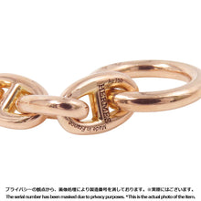 将图像加载到图库查看器中,HERMES Chaine d'Ancre Bracelet 22 frames Size TPM 18K Pink Gold