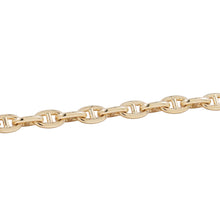 将图像加载到图库查看器中,HERMES Chaine d'Ancre Bracelet 22 frames Size TPM 18K Yellow Gold