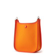 将图像加载到图库查看器中,HERMES Neo Evelyne Jaune d'or/Feu Toile Officier Swift Leather Size TPM