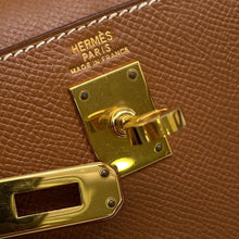 Load image into Gallery viewer, HERMES Mini Kelly Gold Courchevel Size 20