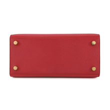 将图像加载到图库查看器中,HERMES Mini Kelly Rouge Vif Courchevel Size 20