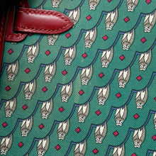 将图像加载到图库查看器中,HERMES Mini Kelly Owl Green/Rouge H Silk Box Calf Leather Size 20