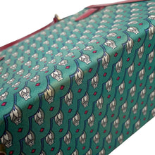 将图像加载到图库查看器中,HERMES Mini Kelly Owl Green/Rouge H Silk Box Calf Leather Size 20