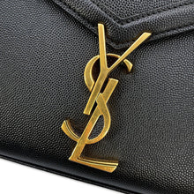 Load image into Gallery viewer, SAINT LAURENT PARIS Cassandra 2wayBag Black623930 Leather Size Mini