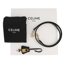 Load image into Gallery viewer, CELINE 16 Saze Black188003 Calf Leather Size Small