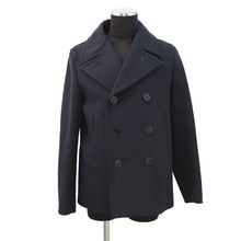 Load image into Gallery viewer, Berluti pea coat Size R48 Navy/Blue Wool 100%