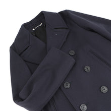Load image into Gallery viewer, Berluti pea coat Size R48 Navy/Blue Wool 100%