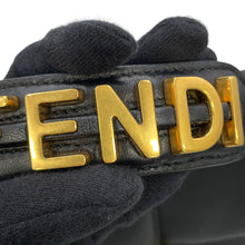 将图像加载到图库查看器中,FENDI Stefano Pilati Collaboration Baguette Shoulder Black8BR822 Nappa Leather