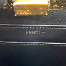 将图像加载到图库查看器中,FENDI Peekaboo ISeeU Braided Black8BN327 Leather Size Small