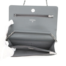 将图像加载到图库查看器中,CHANEL CC Comet ChainShoulder Bag GrayAP3723 Caviar Leather
